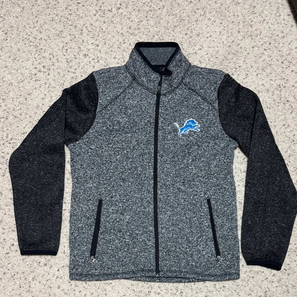 NFL Gray and Black Kids Jacket with Blue Logo